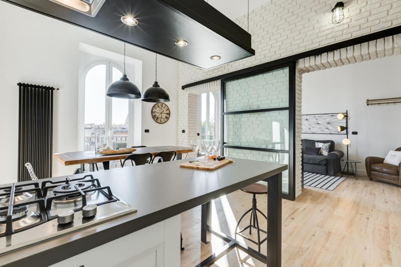 Bmga L Glam Industrial 3-Bed Apartment In Termini Rome Extérieur photo