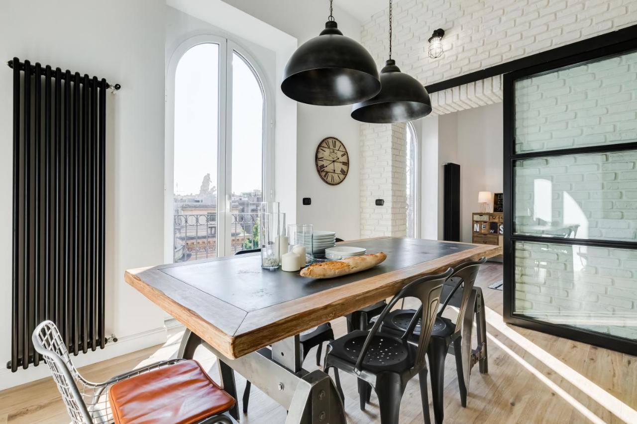 Bmga L Glam Industrial 3-Bed Apartment In Termini Rome Extérieur photo